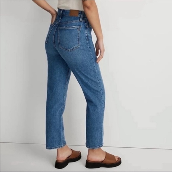 Madewell Perfect Vintage High Rise Straight Leg Jean Size 26 - Picture 3 of 9